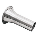 2" X 6" Aluminum Chub Stuffing Tube for Hobart #12 Meat Grinders for 1 lb. & 2 lb. Meat Bags 